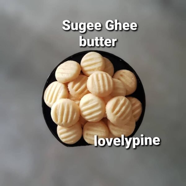 Sugee Ghee Butter Cookies - Eggless 1