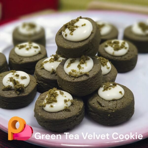 Green Tea Velvet Cookie - Image 2