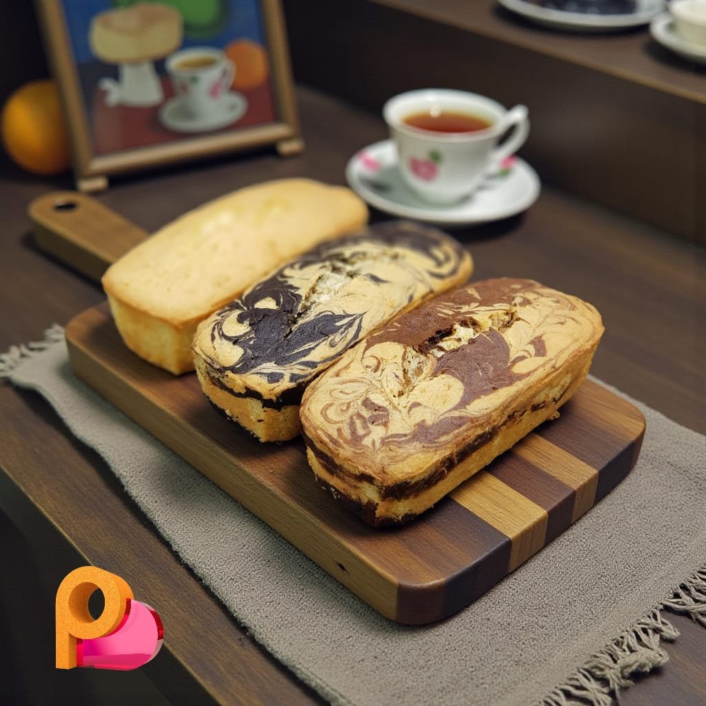 3-Loaf Pure Butter Cake Set
